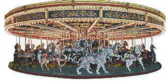 The Dr. Floyd L. Moreland Carousel - Casino Pier, Seaside Heights, NJ